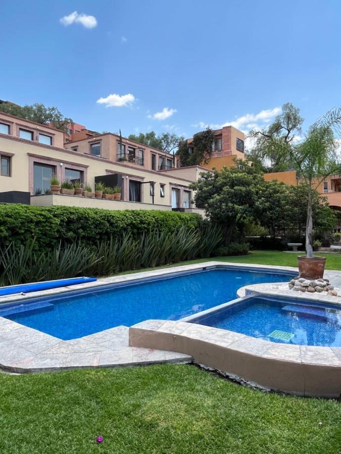 Cousy Condo In The Historic Center Of San Miguel De Allende, Incredible View, Pool, Bbq, 3 Blocks From The Main Parish سان ميغيل دي الليندي المظهر الخارجي الصورة