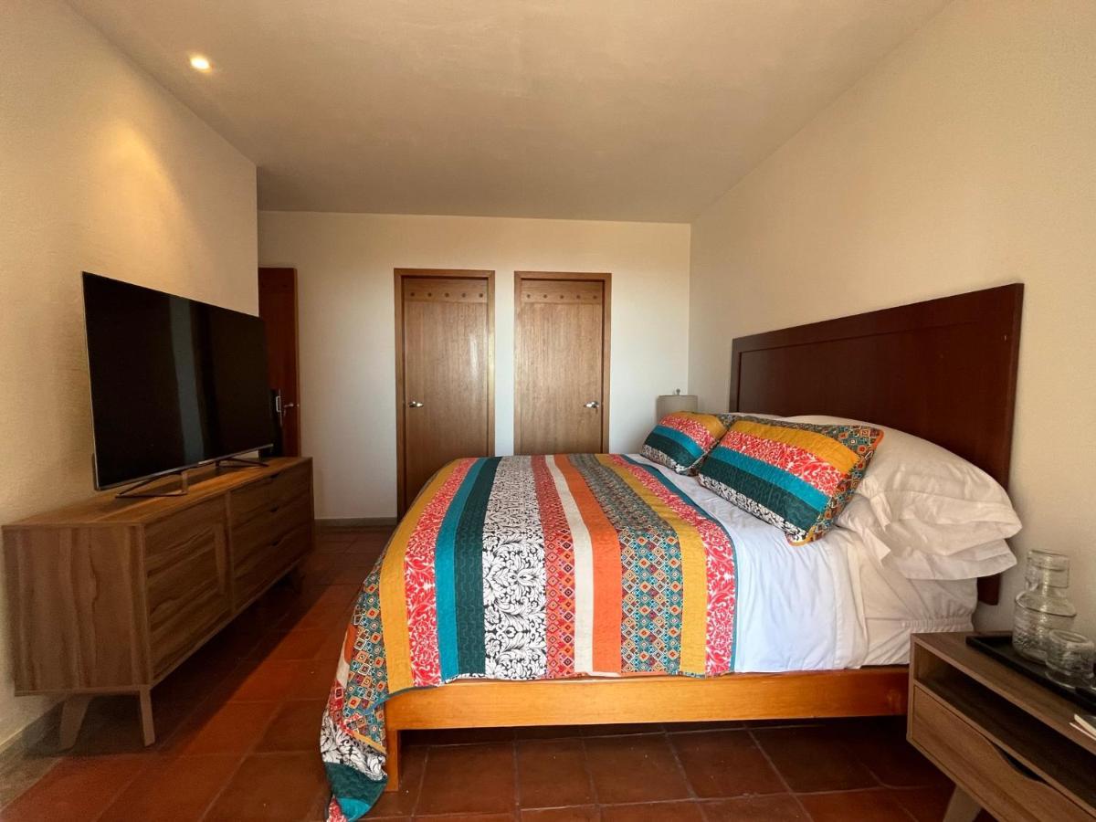 Cousy Condo San Rafael, 3 Blocks From The Parish, Pool, Bbq And Terrace سان ميغيل دي الليندي المظهر الخارجي الصورة