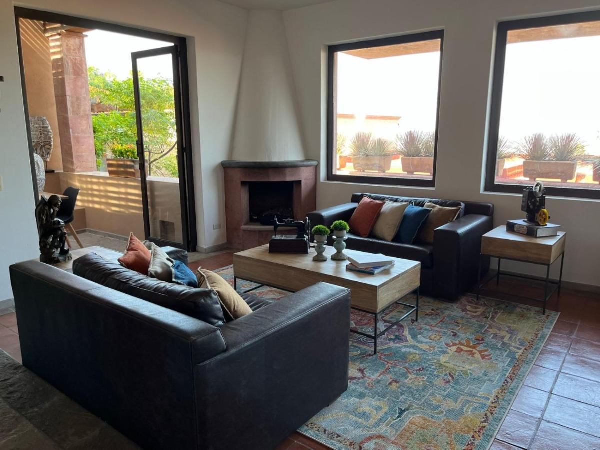 Cousy Condo San Rafael, 3 Blocks From The Parish, Pool, Bbq And Terrace سان ميغيل دي الليندي المظهر الخارجي الصورة