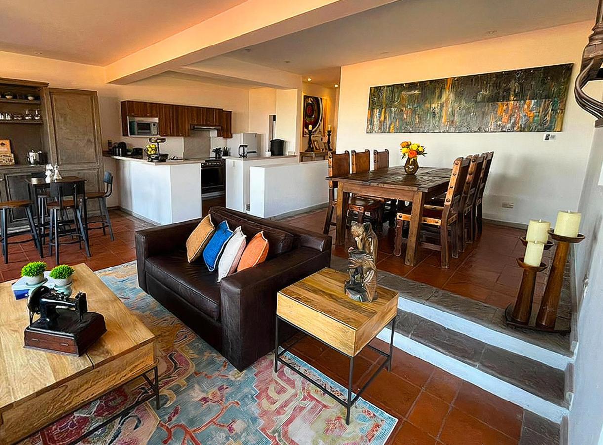 Cousy Condo San Rafael, 3 Blocks From The Parish, Pool, Bbq And Terrace سان ميغيل دي الليندي المظهر الخارجي الصورة